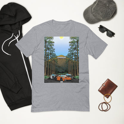 Armobahn Mountain Men's Fitted T-Shirt - Next Level 3600