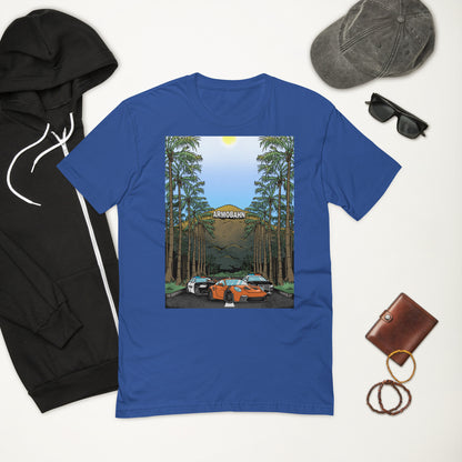 Armobahn Mountain Men's Fitted T-Shirt - Next Level 3600