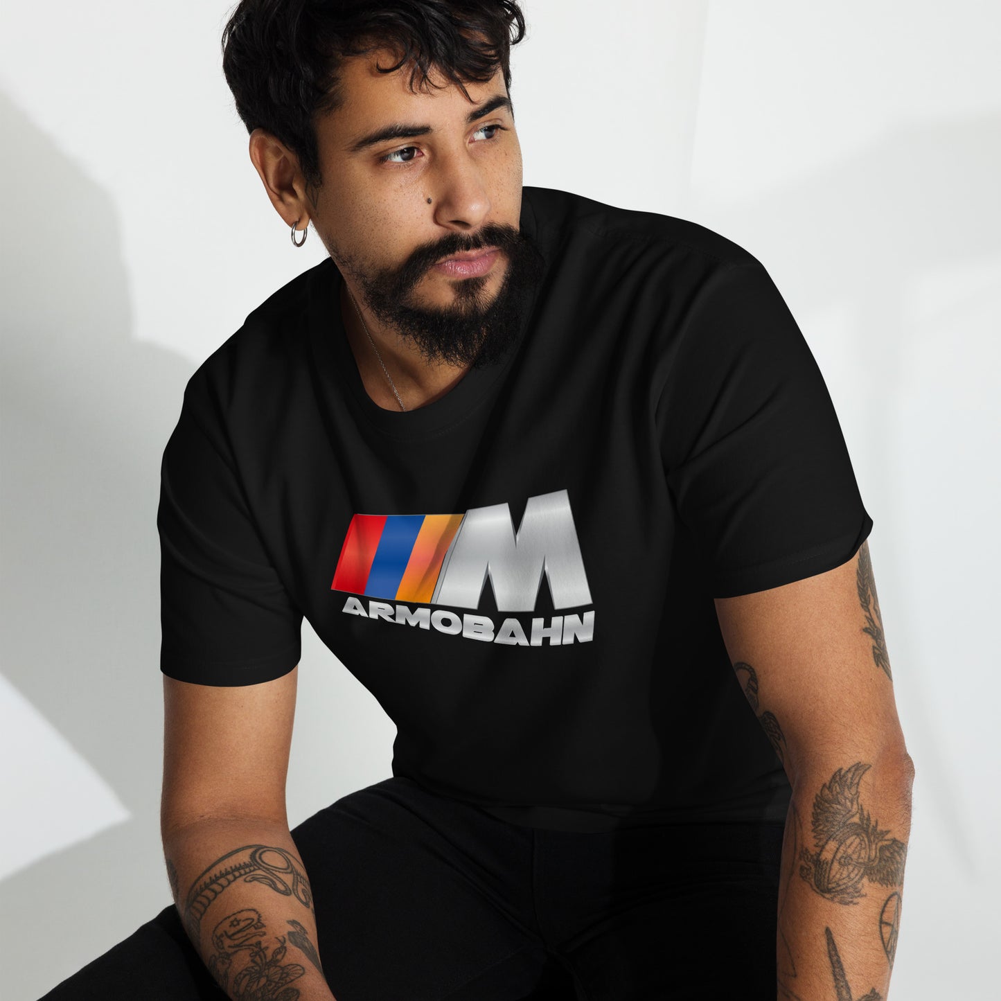 Armobahn Men’s premium heavyweight tee