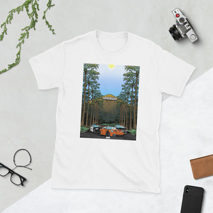 Armobahn Mountain Unisex Basic Softstyle T-Shirt | Gildan 64000